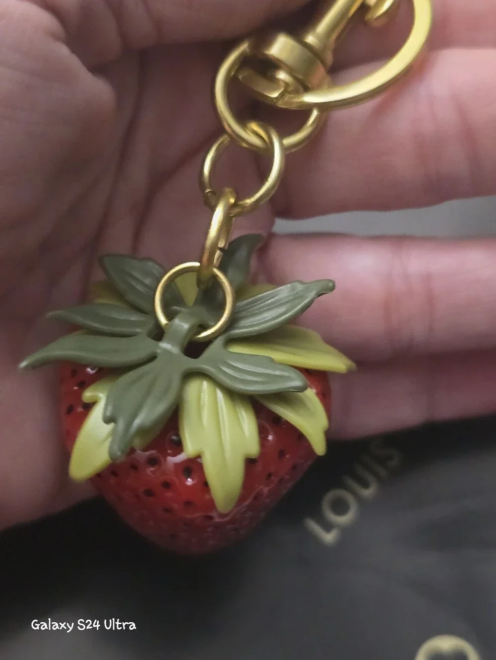 Strawberry 🍓 Bag Charm/ Keychain NEW